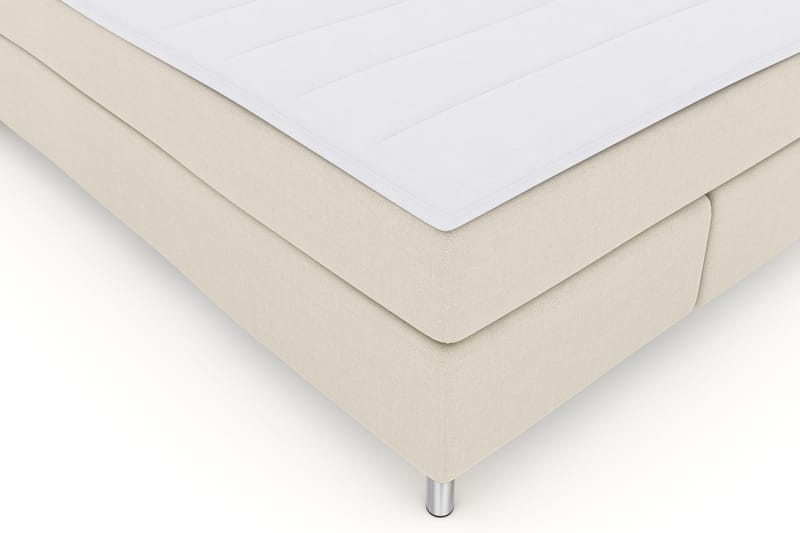 Select No 3 Komplet Sengepakke 140x200 Fast - Beige/Metal - Møbler - Senge - Kontinentalsenge