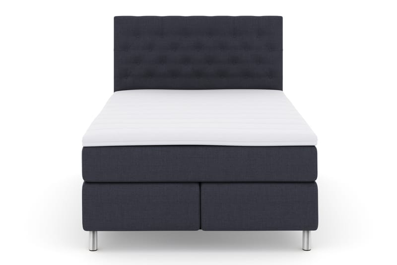 Select No 3 Komplet Sengepakke 140x200 Fast - Blå/Metal - Møbler - Senge - Komplet sengepakke