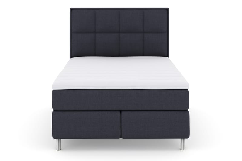 Select No 3 Komplet Sengepakke 140x200 Fast - Blå/Metal - Møbler - Senge - Komplet sengepakke