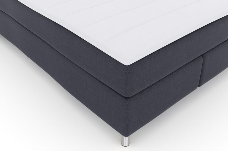 Select No 3 Komplet Sengepakke 140x200 Fast - Blå/Metal - Møbler - Senge - Komplet sengepakke