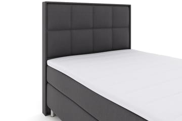 Select No 3 Komplet Sengepakke 140x200 Fast - Mørkegrå/Metal - Møbler - Senge - Komplet sengepakke