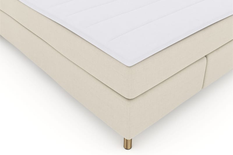 Select No 3 Komplet Sengepakke 140x200 Fast/Medium - Beige/Kobber - Møbler - Senge - Komplet sengepakke