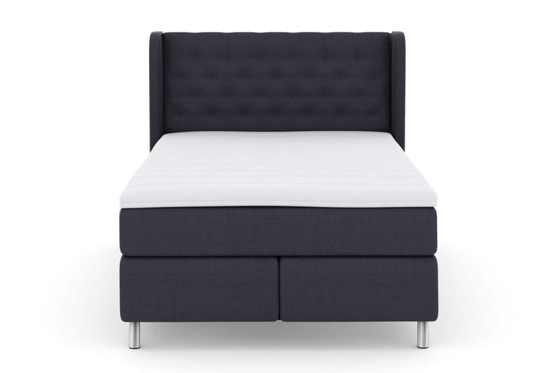 Select No 3 Komplet Sengepakke 140x200 Medium - Blå/Metal - Møbler - Senge - Komplet sengepakke