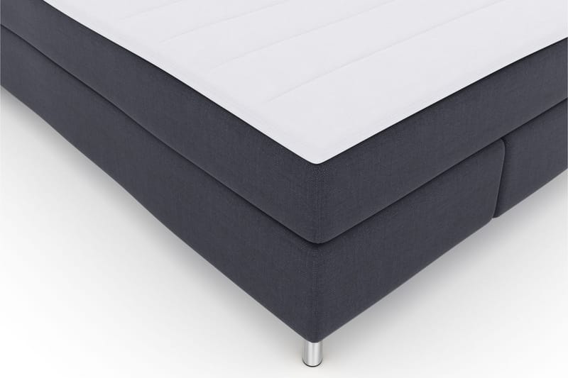 Select No 3 Komplet Sengepakke 140x200 Medium - Blå/Metal - Komplet sengepakke - Kontinentalsenge - Dobbeltsenge