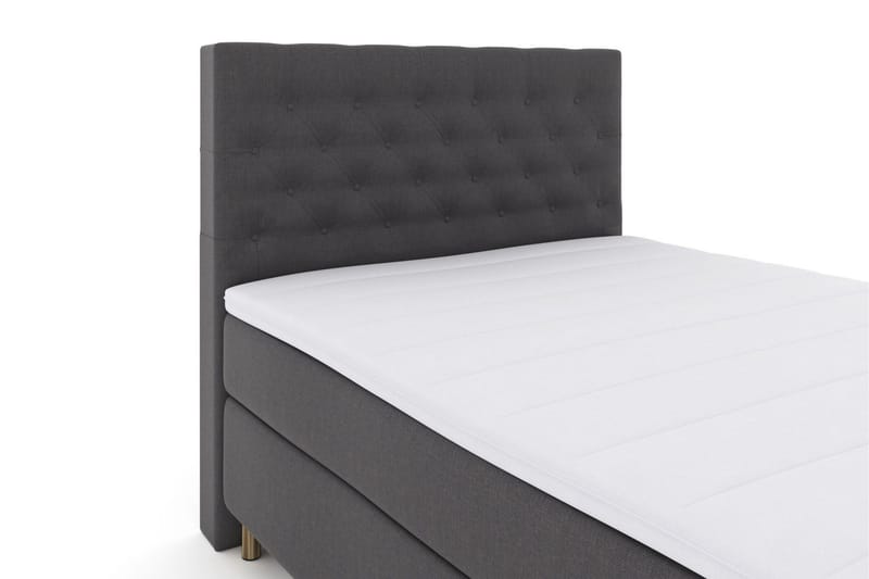 Select No 3 Komplet Sengepakke 140x200 Medium - Mørkegrå/Kobber - Møbler - Senge - Kontinentalsenge
