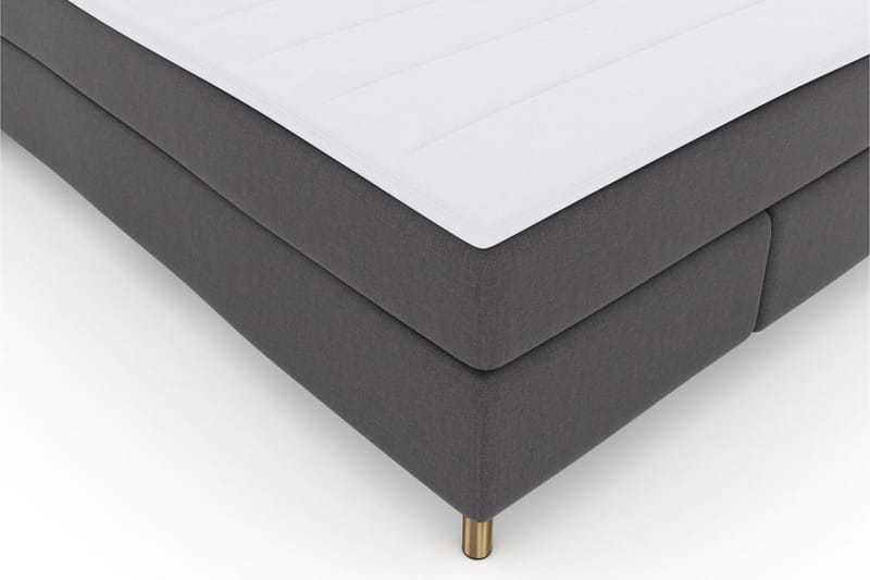 Select No 3 Komplet Sengepakke 140x200 Medium - Mørkegrå/Kobber - Møbler - Senge - Komplet sengepakke