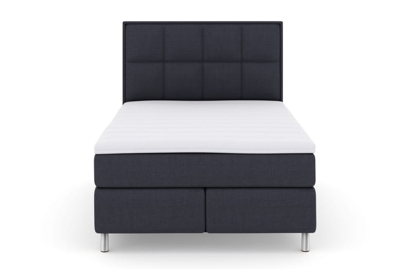 Select No 3 Komplet Sengepakke 160x200 Fast - Blå/Metal - Møbler - Senge - Komplet sengepakke