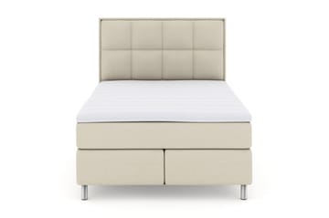 Select No 3 Komplet Sengepakke 160x200 Fast/Medium - Beige/Metal - Møbler - Senge - Komplet sengepakke