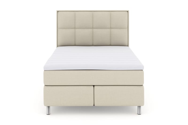 Select No 3 Komplet Sengepakke 160x200 Fast/Medium - Beige/Metal - Komplet sengepakke - Kontinentalsenge - Dobbeltsenge