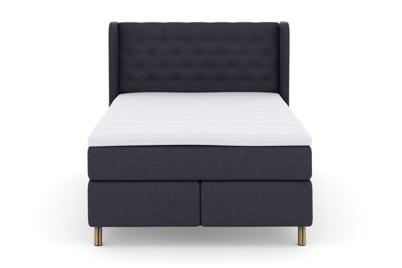 Select No 3 Komplet Sengepakke 160x200 Fast/Medium - Blå/Kobber - Møbler - Senge - Komplet sengepakke