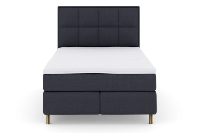 Select No 3 Komplet Sengepakke 160x200 Fast/Medium - Blå/Kobber - Møbler - Senge - Komplet sengepakke