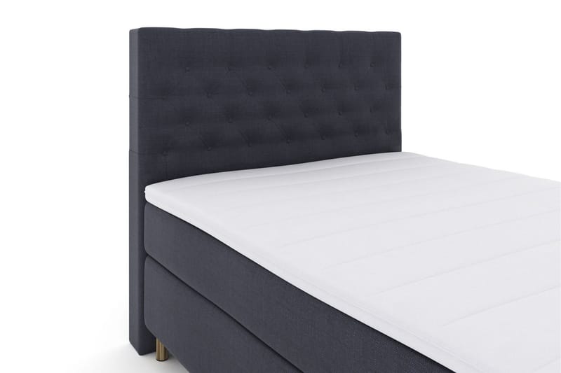 Select No 3 Komplet Sengepakke 160x200 Fast/Medium - Blå/Kobber - Møbler - Senge - Kontinentalsenge