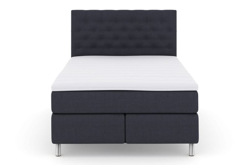 Select No 3 Komplet Sengepakke 160x200 Fast/Medium - Blå/Metal - Møbler - Senge - Komplet sengepakke