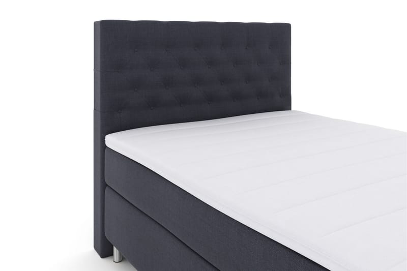 Select No 3 Komplet Sengepakke 160x200 Fast/Medium - Blå/Metal - Møbler - Senge - Komplet sengepakke