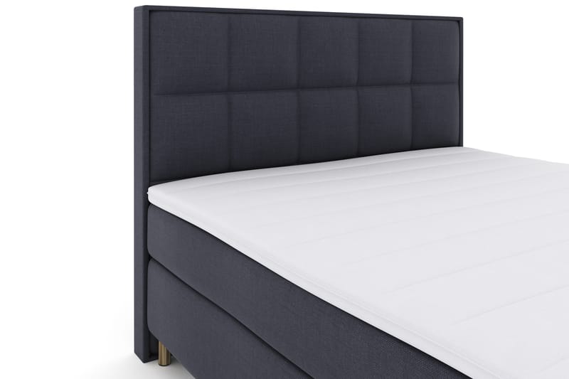 Select No 3 Komplet Sengepakke 180x200 Fast - Blå/Kobber - Møbler - Senge - Komplet sengepakke