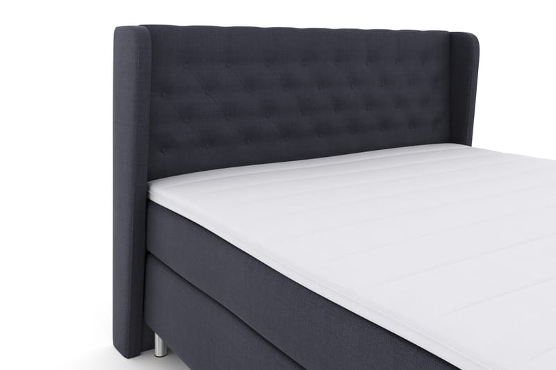 Select No 3 Komplet Sengepakke 180x200 Fast - Blå/Metal - Møbler - Senge - Komplet sengepakke