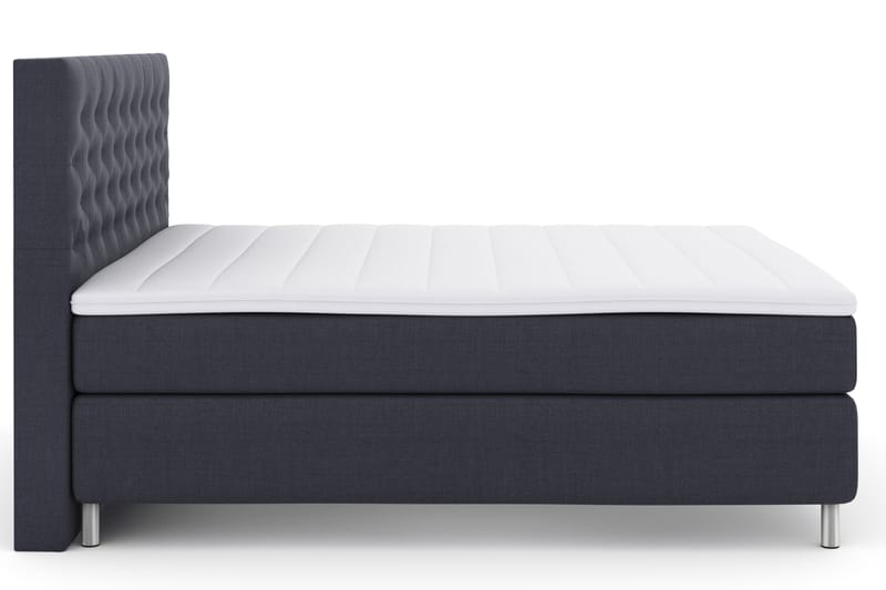 Select No 3 Komplet Sengepakke 180x200 Fast - Blå/Metal - Møbler - Senge - Komplet sengepakke