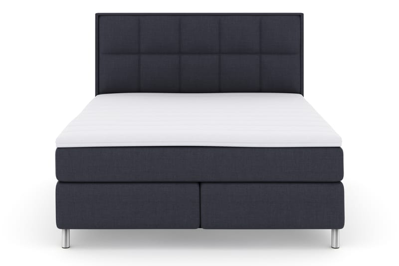 Select No 3 Komplet Sengepakke 180x200 Fast - Blå/Metal - Møbler - Senge - Komplet sengepakke