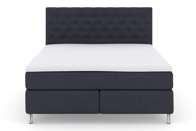 Select No 3 Komplet Sengepakke 180x200 Fast - Blå/Metal - Møbler - Senge - Komplet sengepakke