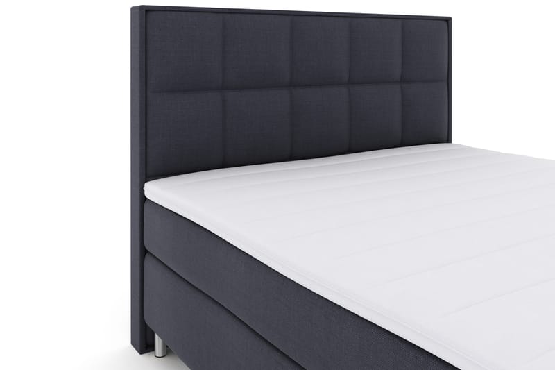 Select No 3 Komplet Sengepakke 180x200 Fast - Blå/Metal - Møbler - Senge - Komplet sengepakke