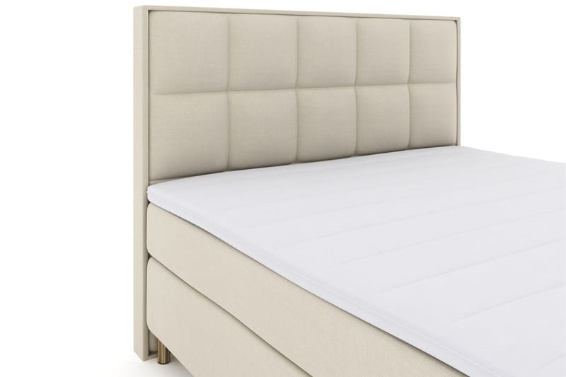 Select No 3 Komplet Sengepakke 180x200 Fast/Medium - Beige/Kobber - Komplet sengepakke - Kontinentalsenge - Dobbeltsenge