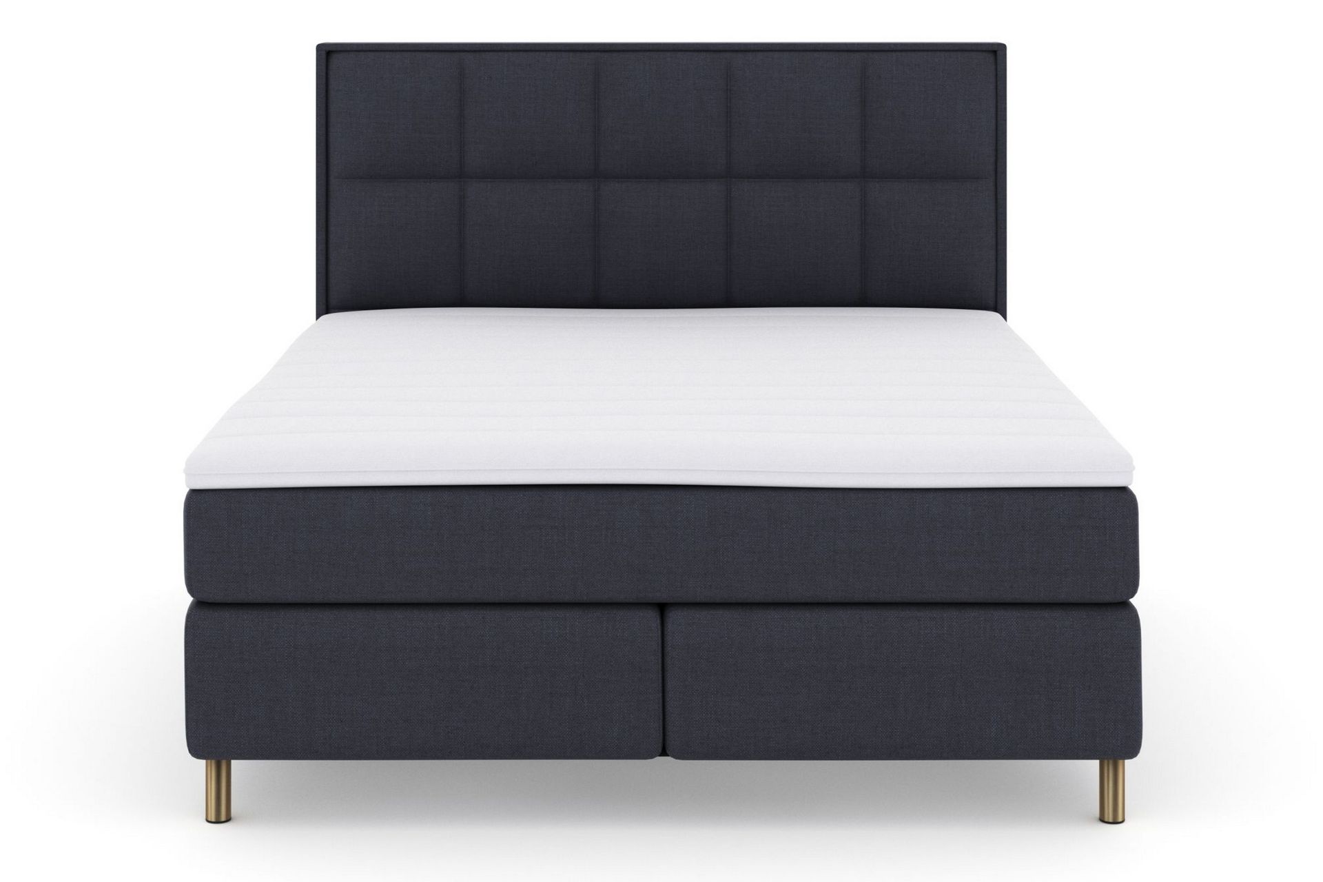 Select No 3 Komplet Sengepakke 180x200 Fast/Medium - Blå/Kobber - Møbler - Senge - Komplet sengepakke