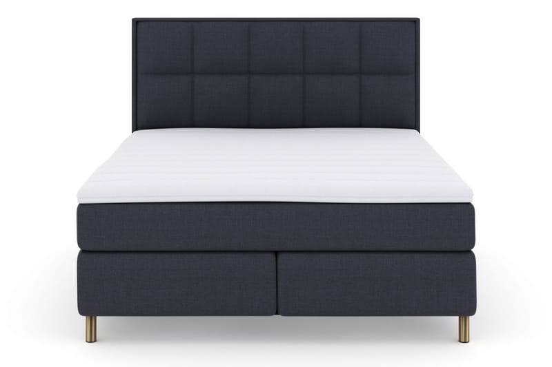 Select No 3 Komplet Sengepakke 180x200 Fast/Medium - Blå/Kobber - Møbler - Senge - Komplet sengepakke