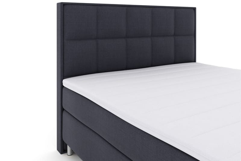 Select No 3 Komplet Sengepakke 180x200 Fast/Medium - Blå/Metal - Møbler - Senge - Kontinentalsenge