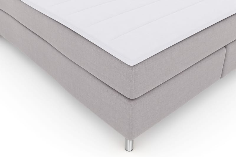Select No 3 Komplet Sengepakke 180x200 Fast/Medium - Lysegrå/Metal - Møbler - Senge - Komplet sengepakke