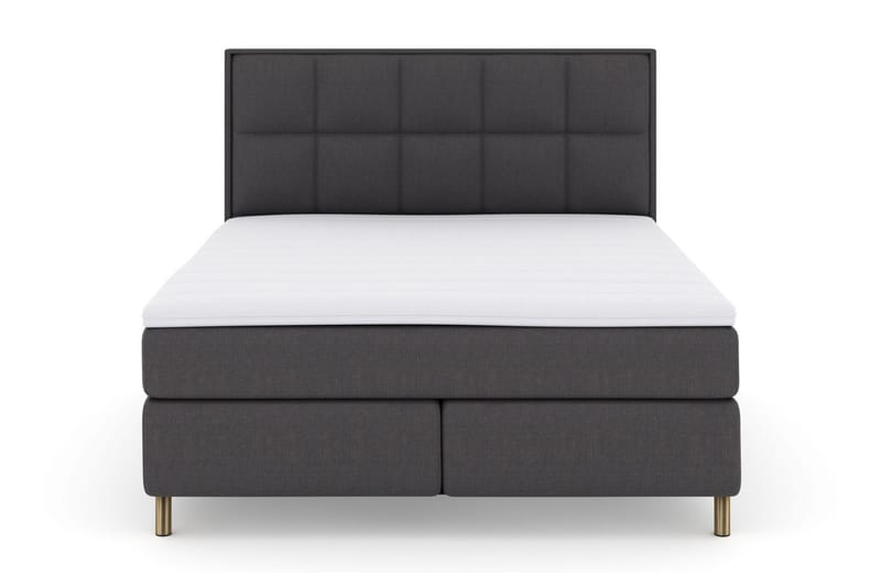 Select No 3 Komplet Sengepakke 180x200 Fast/Medium, Mørkegrå/Kobber