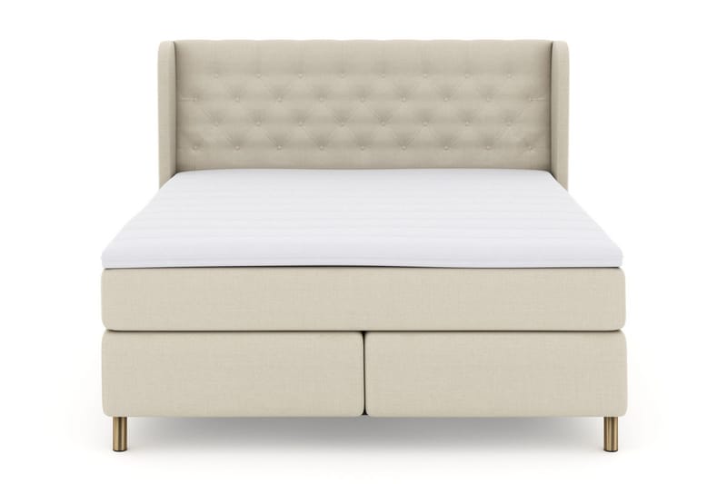 Select No 3 Komplet Sengepakke 180x200 Medium - Beige/Kobber - Møbler - Senge - Kontinentalsenge