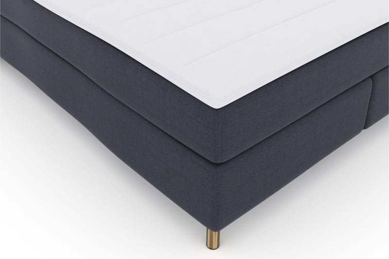 Select No 3 Komplet Sengepakke 180x200 Medium - Blå/Kobber - Møbler - Senge - Kontinentalsenge