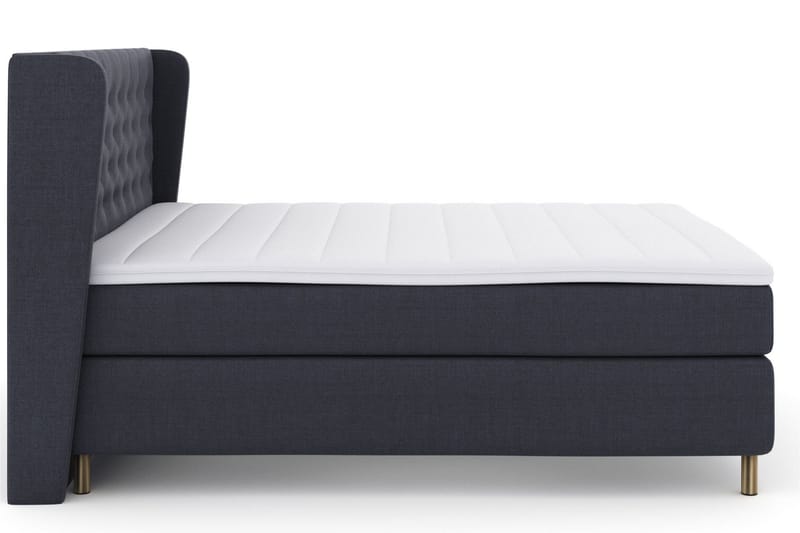 Select No 3 Komplet Sengepakke 180x200 Medium - Blå/Kobber - Møbler - Senge - Kontinentalsenge