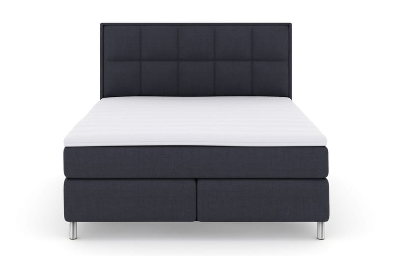 Select No 3 Komplet Sengepakke 180x200 Medium - Blå/Metal - Møbler - Senge - Komplet sengepakke