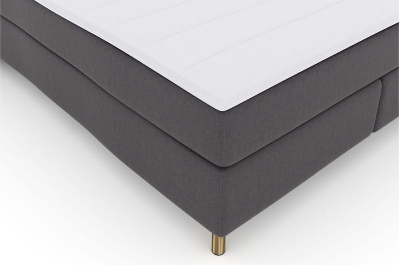 Select No 3 Komplet Sengepakke 180x200 Medium - Mørkegrå/Kobber - Møbler - Senge - Kontinentalsenge