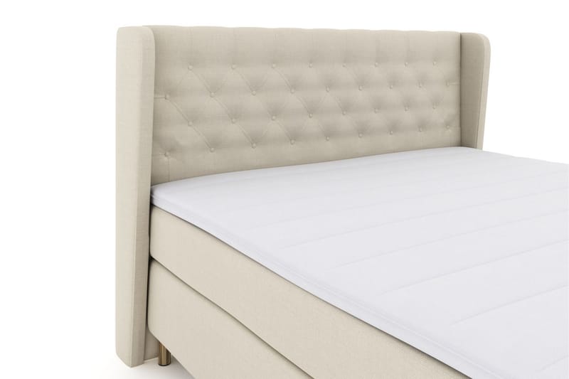 Select No 3 Komplet Sengepakke 210x210 Medium - Beige/Kobber - Møbler - Senge - Komplet sengepakke