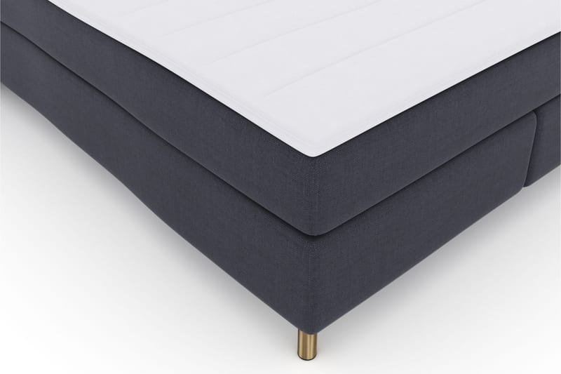 Select No 3 Komplet Sengepakke 210x210 Medium - Blå/Kobber - Møbler - Senge - Komplet sengepakke
