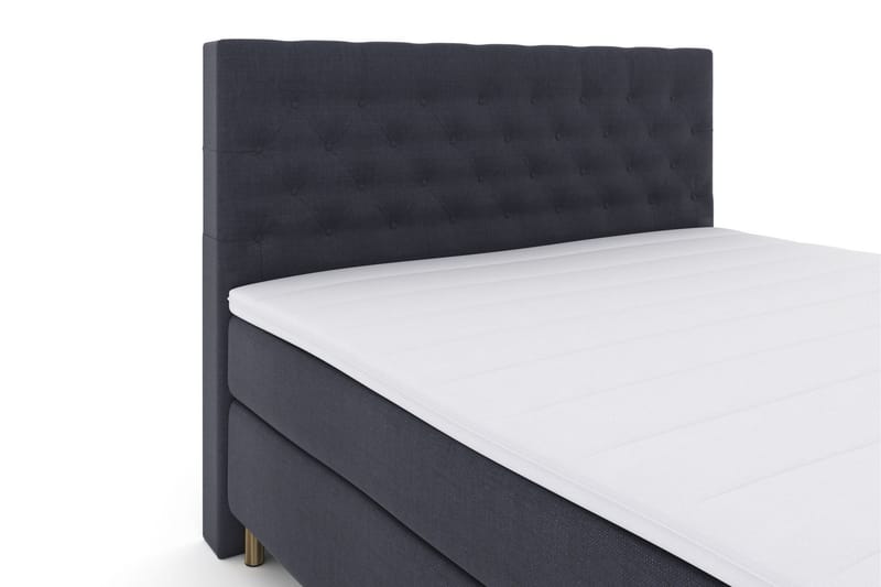 Select No 3 Komplet Sengepakke 210x210 Medium - Blå/Kobber - Møbler - Senge - Komplet sengepakke