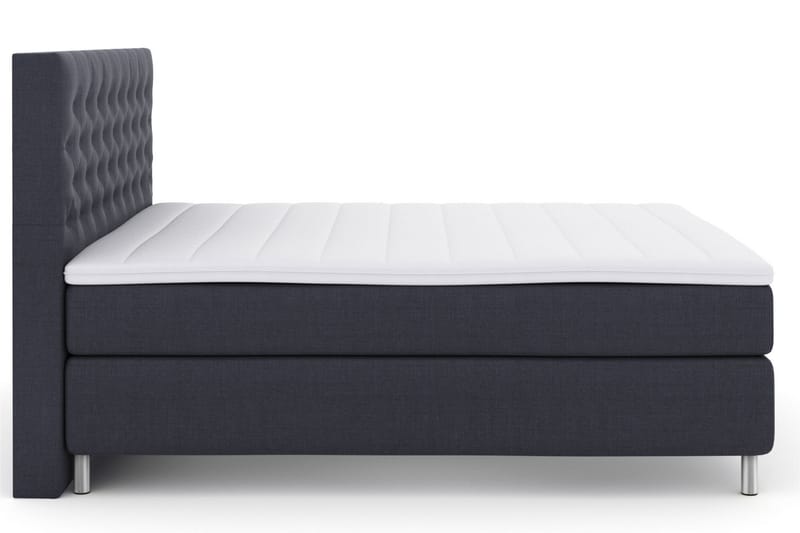 Select No 3 Komplet Sengepakke 210x210 Medium - Blå/Metal - Møbler - Senge - Komplet sengepakke