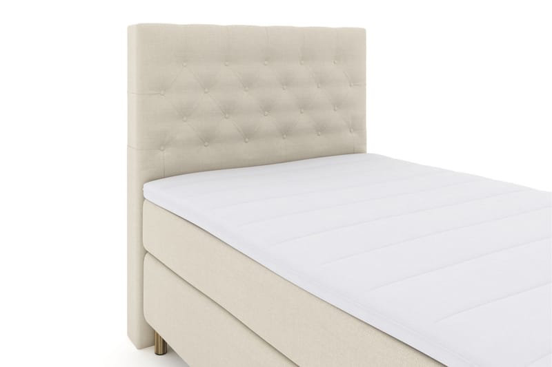 Select No 3 Kontinentalseng 120x200 hård - Beige/kobber - Møbler - Senge - Kontinentalsenge