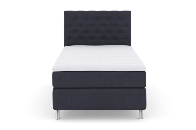 Select No 3 Kontinentalseng 120x200 hård - Blå/metal - Møbler - Senge - Kontinentalsenge
