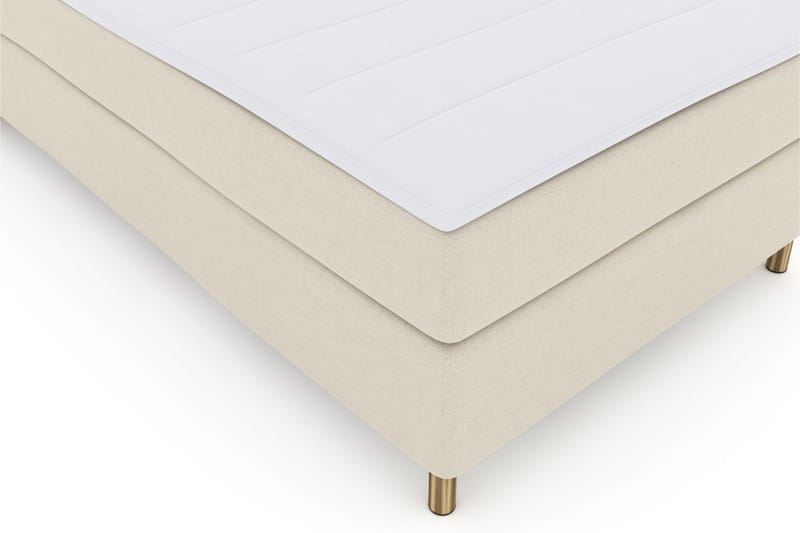 Select No 3 Kontinentalseng 120x200 Medium - Beige/kobber - Kontinentalsenge