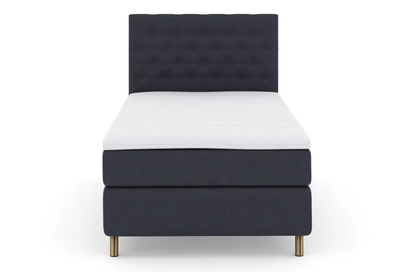 Select No 3 Kontinentalseng 120x200 Medium, Blå/kobber