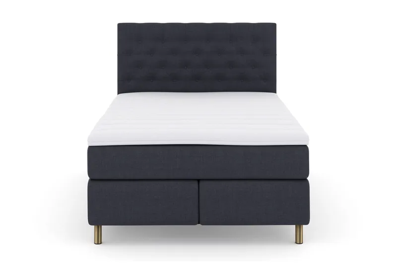 Select No 3 Kontinentalseng 160x200 hård, Blå/kobber