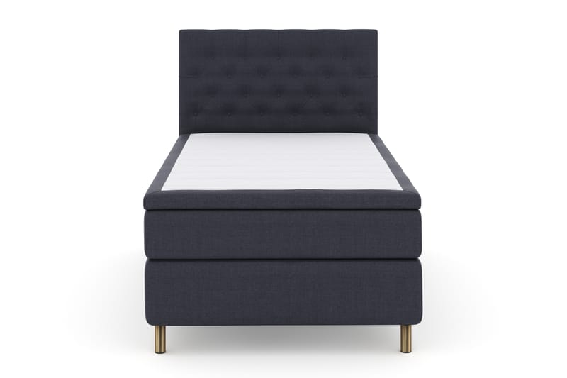 Select No 4 Komplet Sengepakke 120x200 Fast - Blå/Kobber - Møbler - Senge - Komplet sengepakke