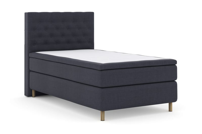 Select No 4 Komplet Sengepakke 120x200 Medium - Blå/Kobber - Møbler - Senge - Kontinentalsenge