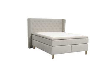 Select No 4 Komplet Sengepakke 140x200 Fast - Beige/Kobber - Møbler - Senge - Komplet sengepakke