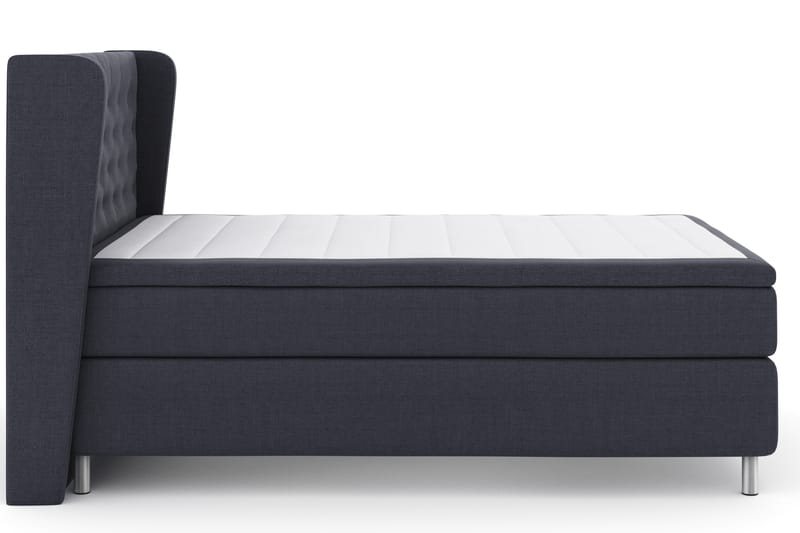 Select No 4 Komplet Sengepakke 140x200 Fast - Blå/Kobber - Møbler - Senge - Komplet sengepakke