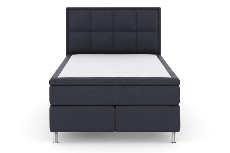 Select No 4 Komplet Sengepakke 140x200 Fast - Blå/Metal - Møbler - Senge - Kontinentalsenge