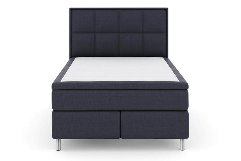 Select No 4 Komplet Sengepakke 140x200 Fast - Blå/Metal - Møbler - Senge - Komplet sengepakke
